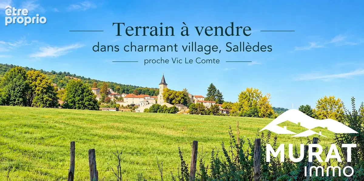 Terrain à VIC-LE-COMTE