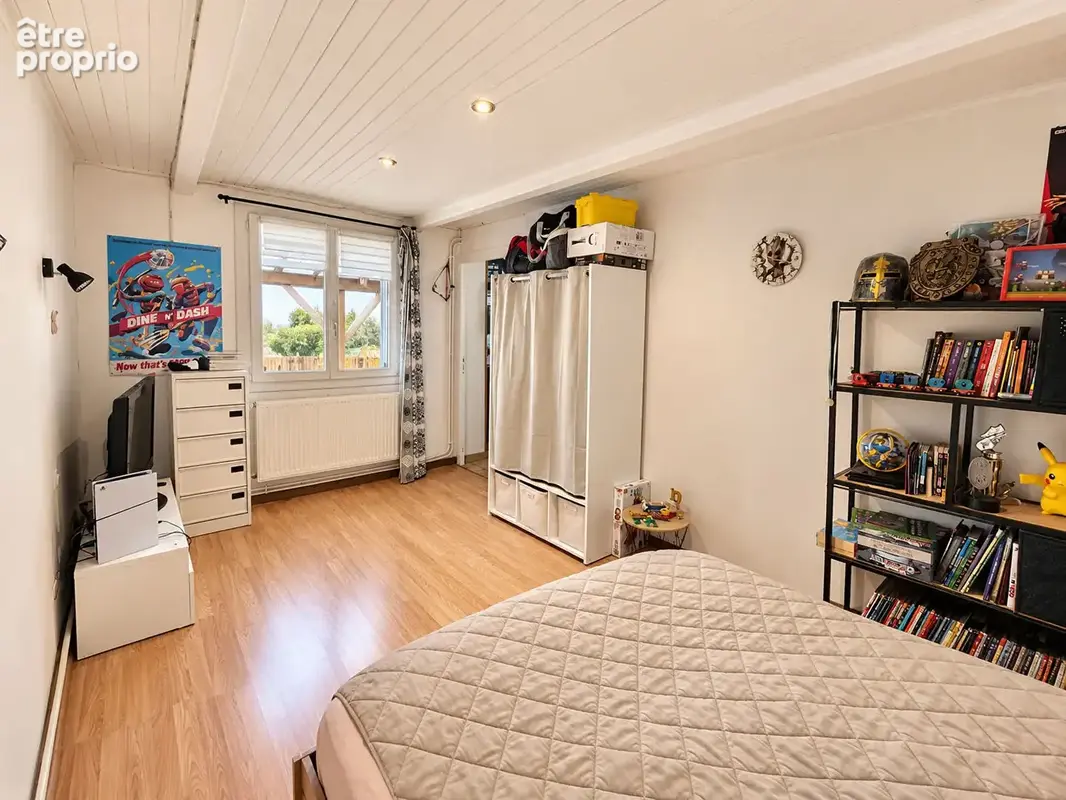 Maison  90 M² + petite dépendance 4 chambres terrain 666 m² - photo 8