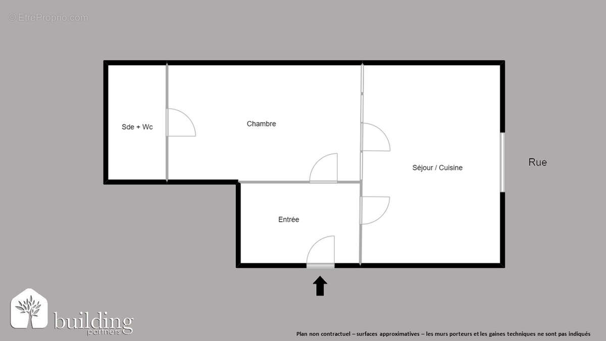 Batignolles Cardinet Paris 17ème - Appartement 2 pièces 23 m² - photo 2