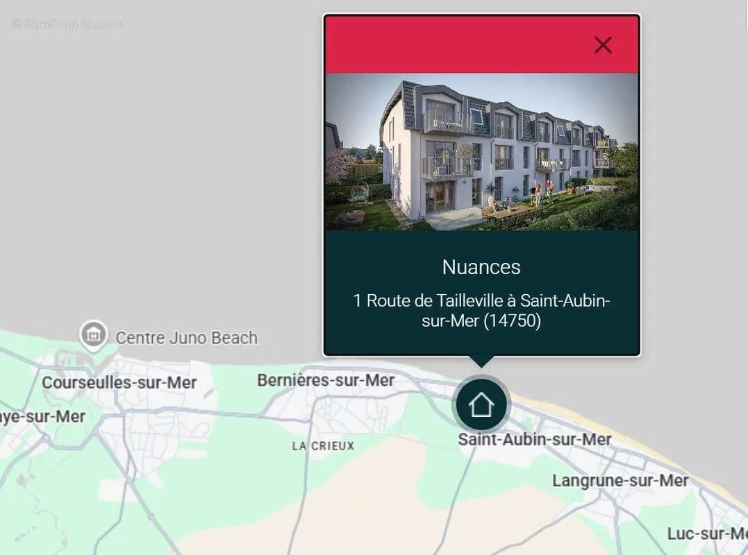 SAINT AUBIN SUR MER Appartement 2 pièces 44m² - photo 5