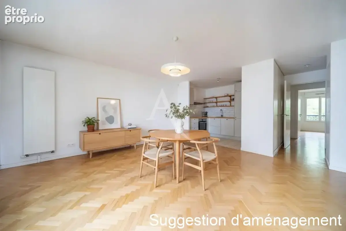 Suresnes - Résidence Sisley - Appartement 3 pièces 69m² - Parking en sus - photo 3