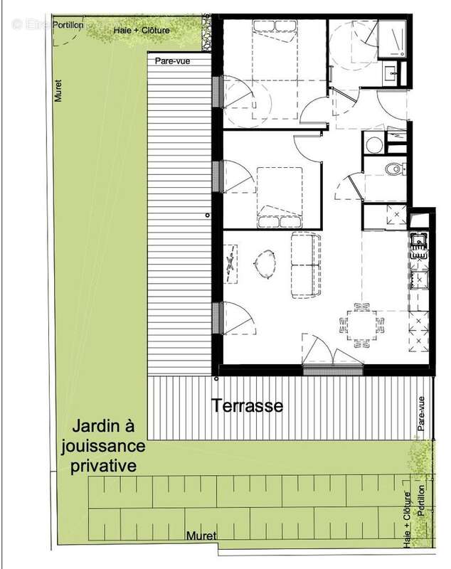 Appartement à FOURAS