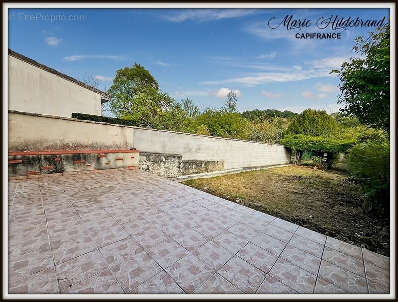 Maison avec jardin SANS VIS-À-VIS – centre village – 2 ch + bureau - photo 15