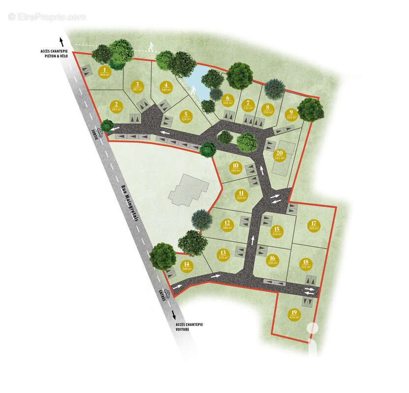 Photo 3 - Terrain à CHANTEPIE