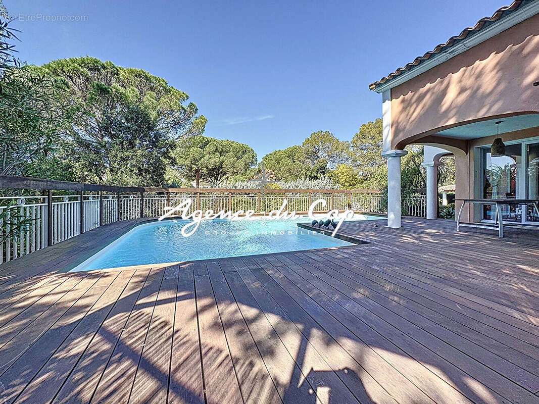 Saint raphael valescure les golfs villa 5 pieces piscine - photo 13
