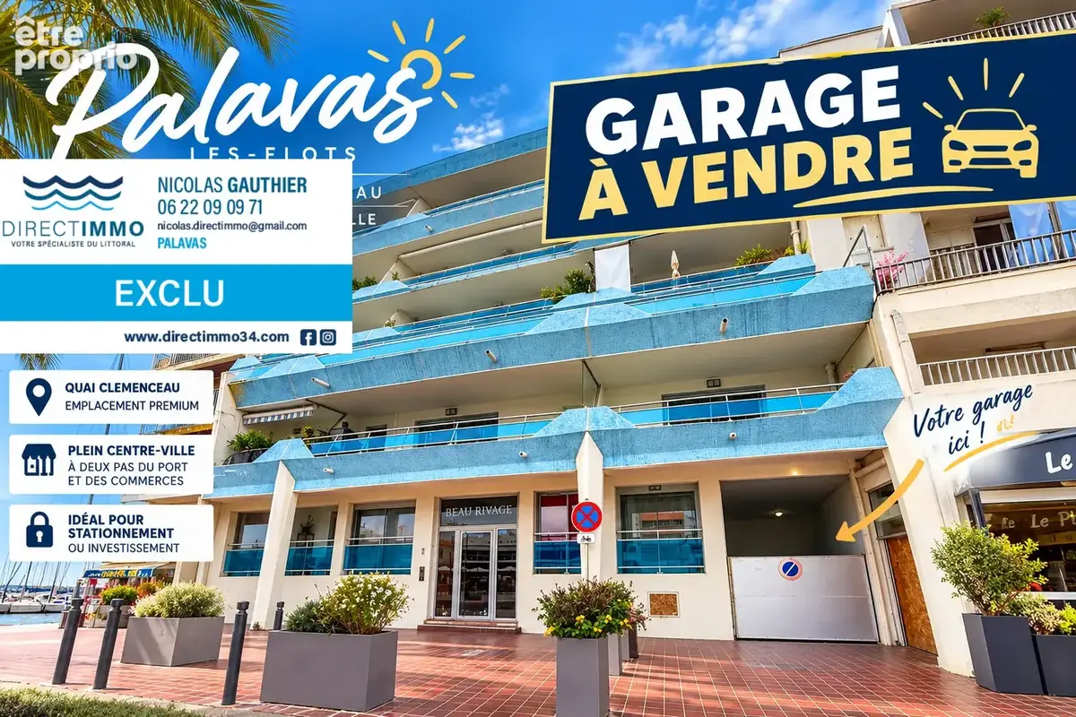 Parking à PALAVAS-LES-FLOTS