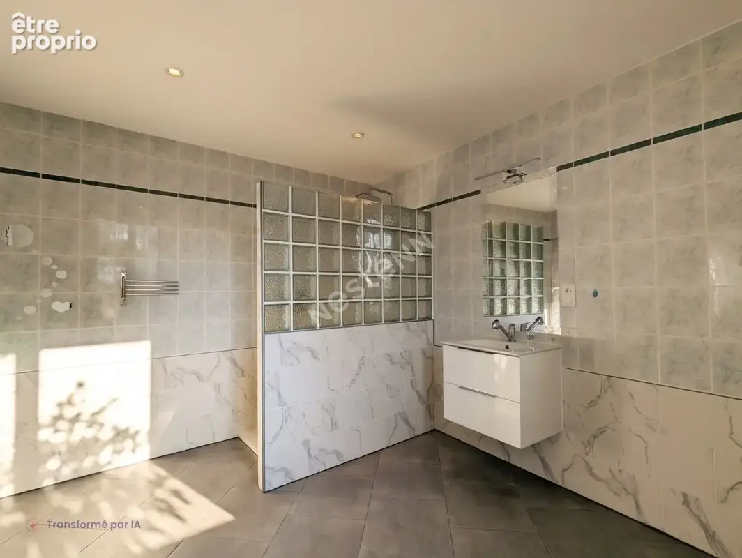 Maison en pierre de 170 m² - 5 chambres, garages et jardin  25min reims nord - photo 6