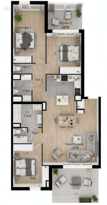 Appartement à BEZIERS