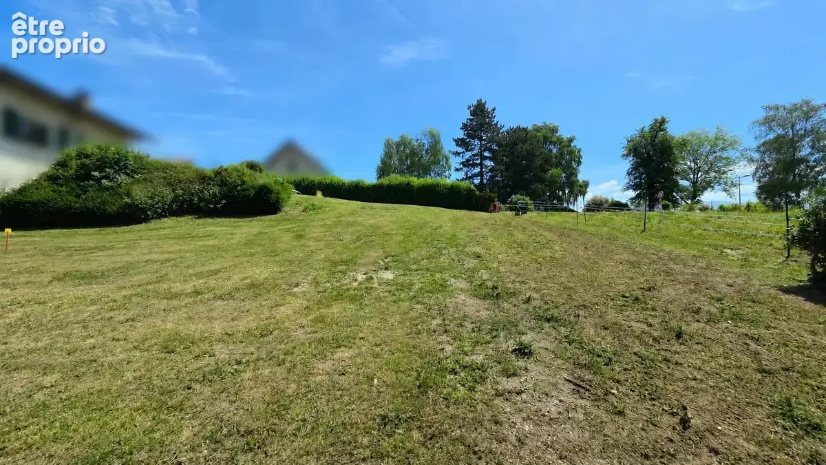 Vovray-en-Bornes : Terrain à bâtir avec vue dégagée - photo 5
