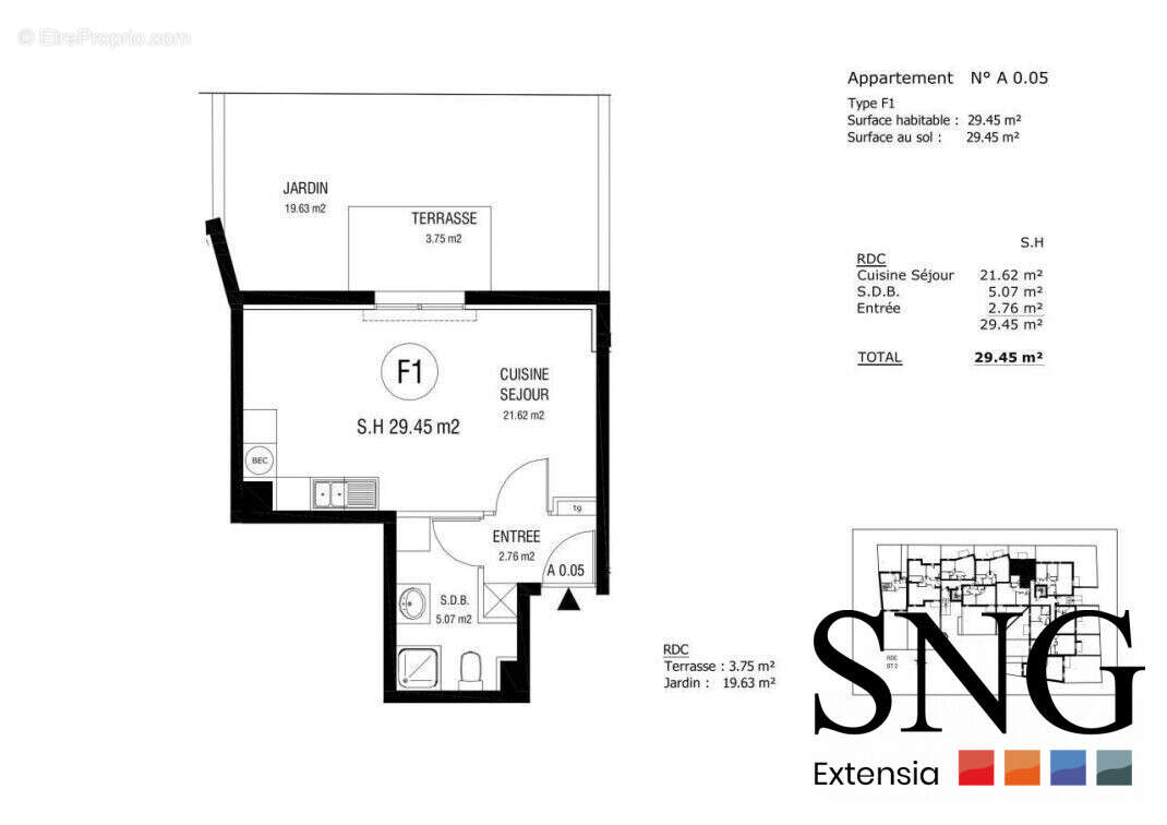 Appartement à LISIEUX
