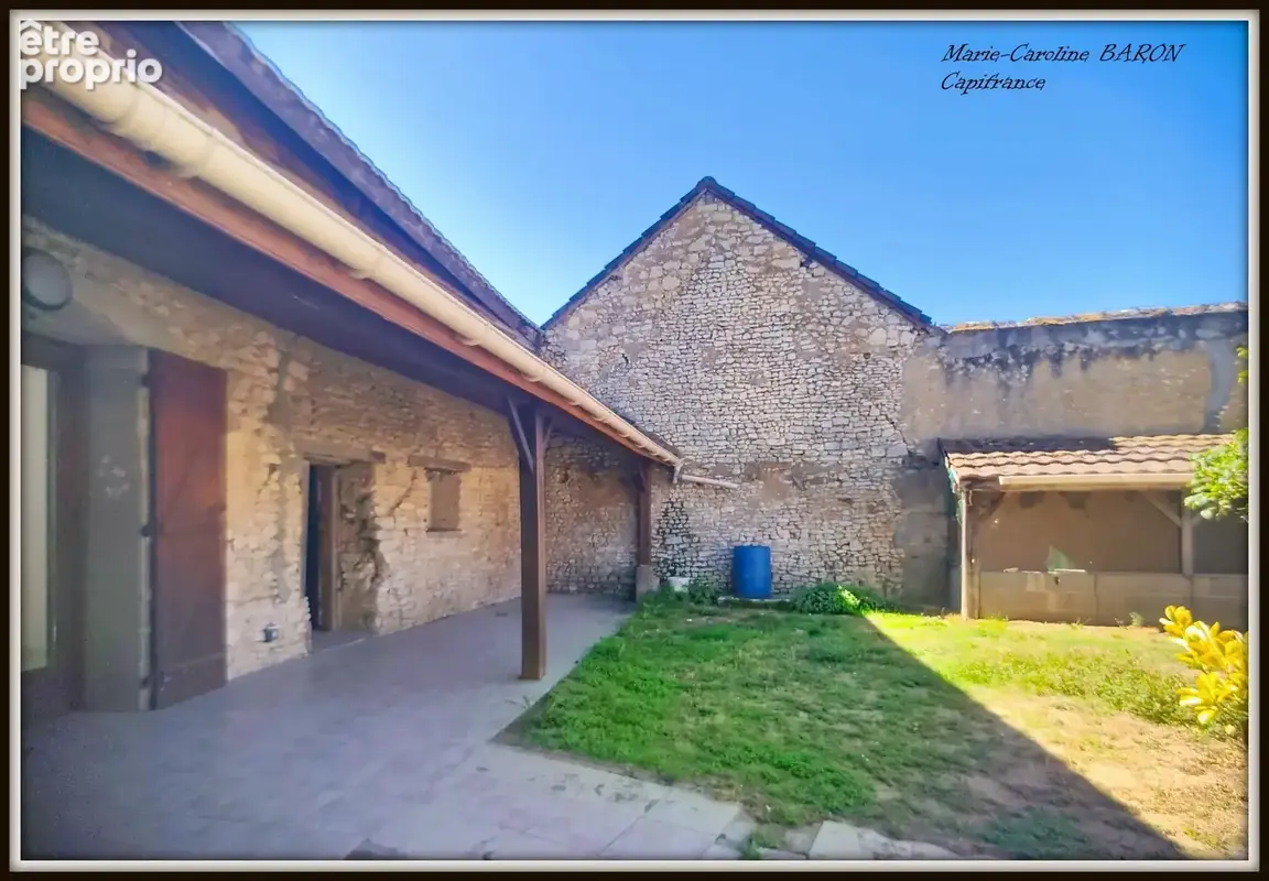 Maison 5 pièces villedieu sur indre (36) - photo 2