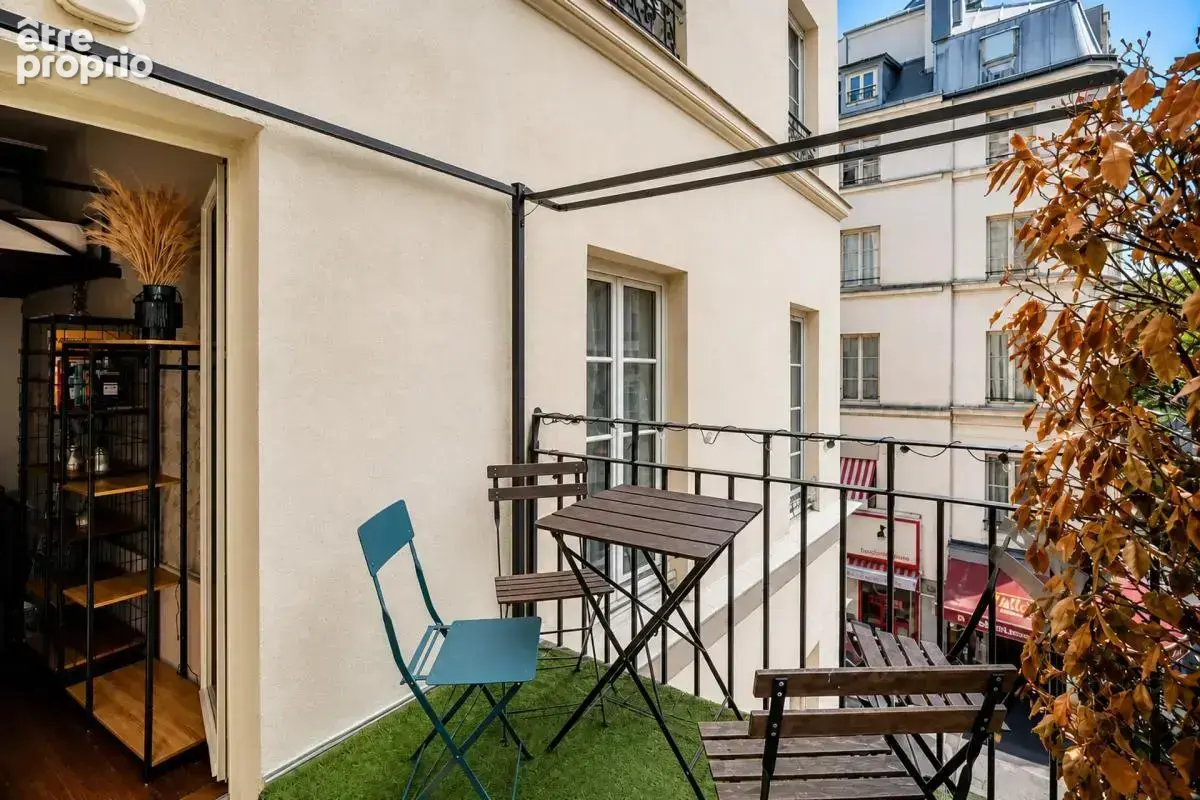 PARIS 1er - Studio avec terrasse - photo 10
