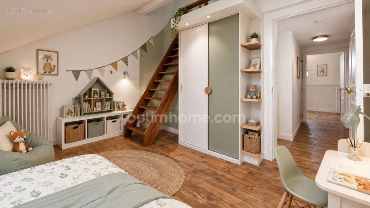 T3 duplex – Bureau + mezzanine – Immeuble 1903 – Chamalières – DPE E / GES E - photo 12