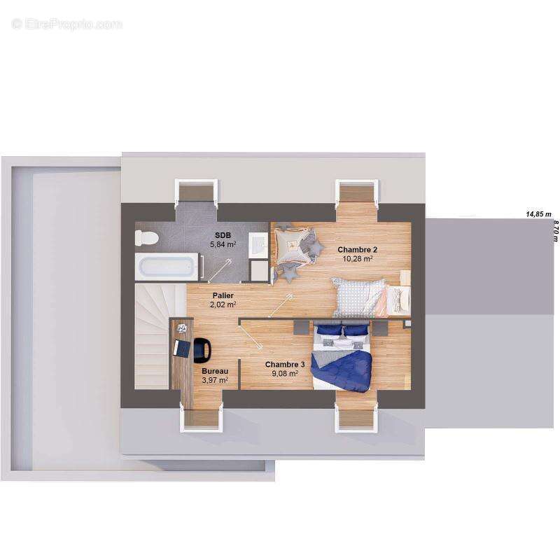 Maison à CHOUZY-SUR-CISSE