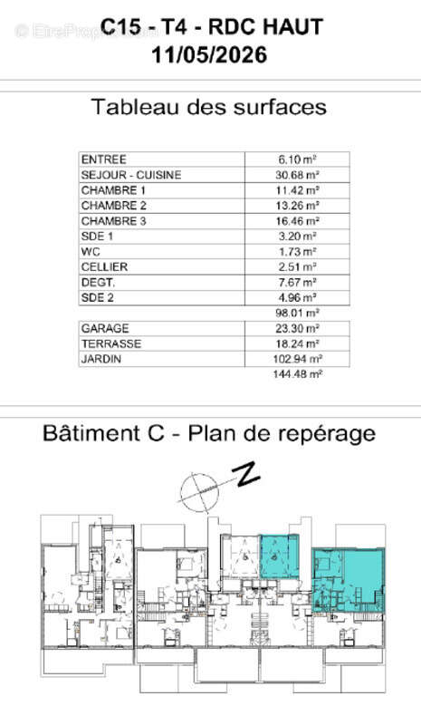 BEAUMONT-EN-AUGE – Superbe duplex neuf 4 pièces avec terrasse dans un cadre privilégié - photo 4