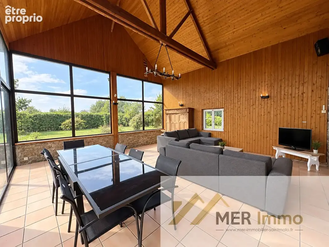 SAINT-MALO EXCLUSIVITÉ MER Immobilier A rénover belle propriété en pierres de 207m2 aux portes de Paramé - photo 5