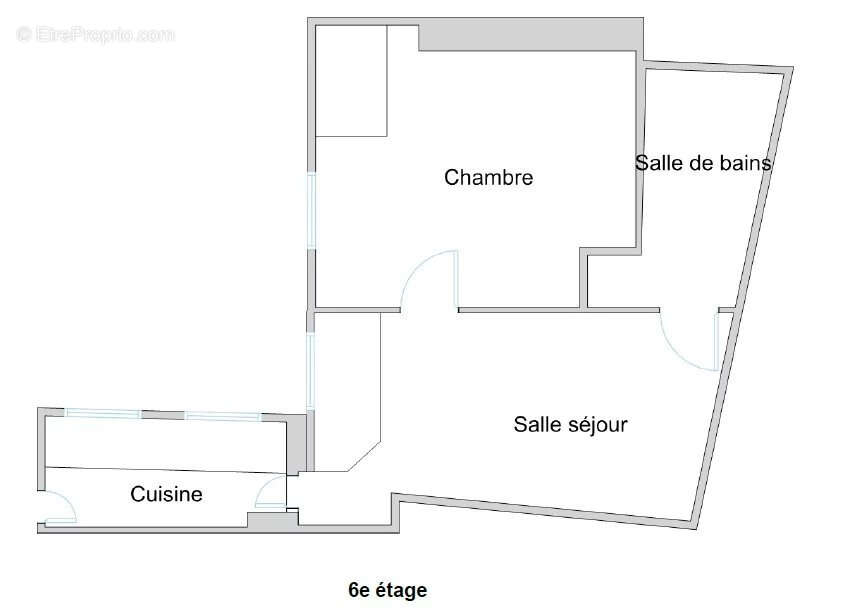 Appartement à PARIS-4E