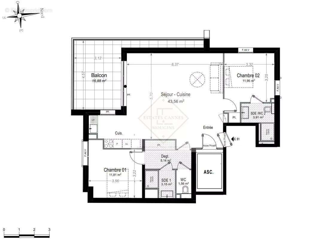 Appartement à ANTIBES