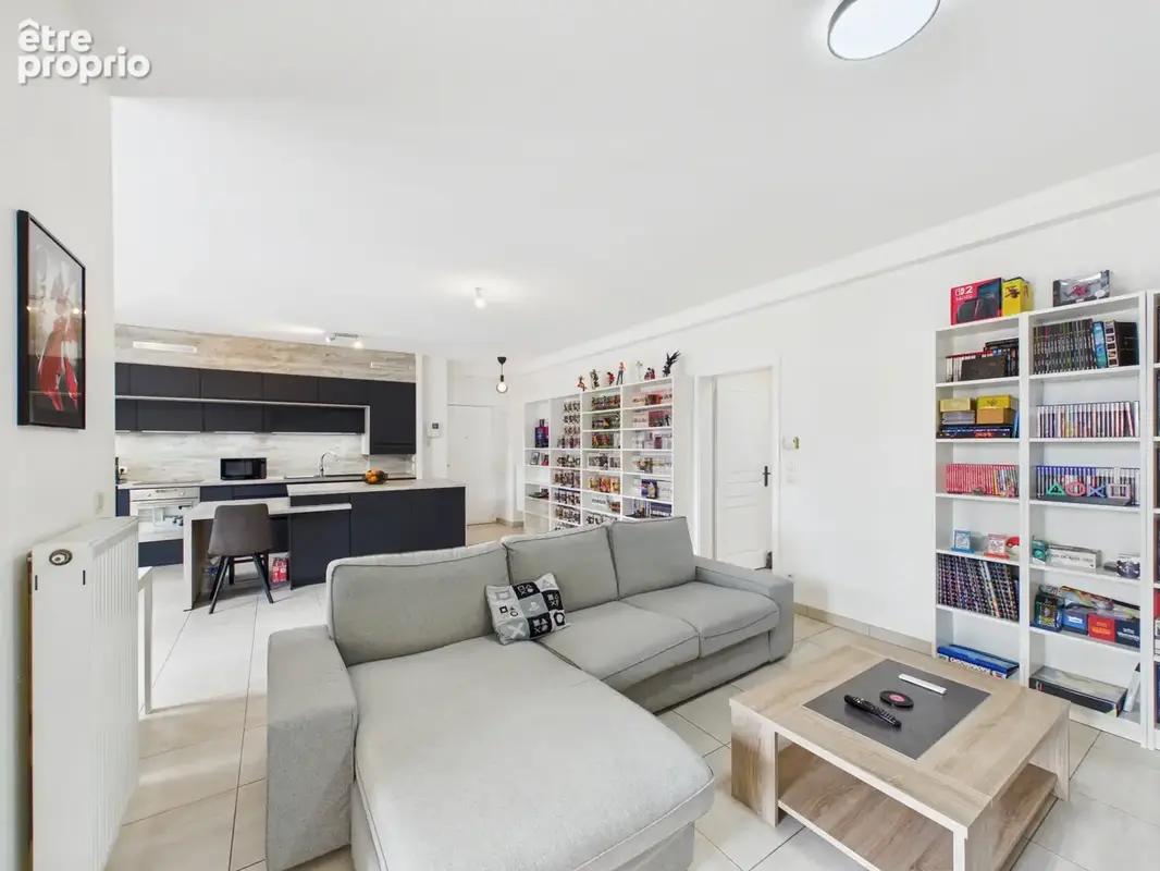 Talange   appartement t3 de 62 m2 avec terrasse couverte, balcon et parking privatif - photo 2