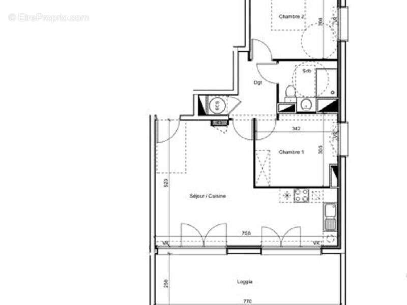 Appartement 88 m² à Font-Romeu-Odeillo-Via  - photo 7