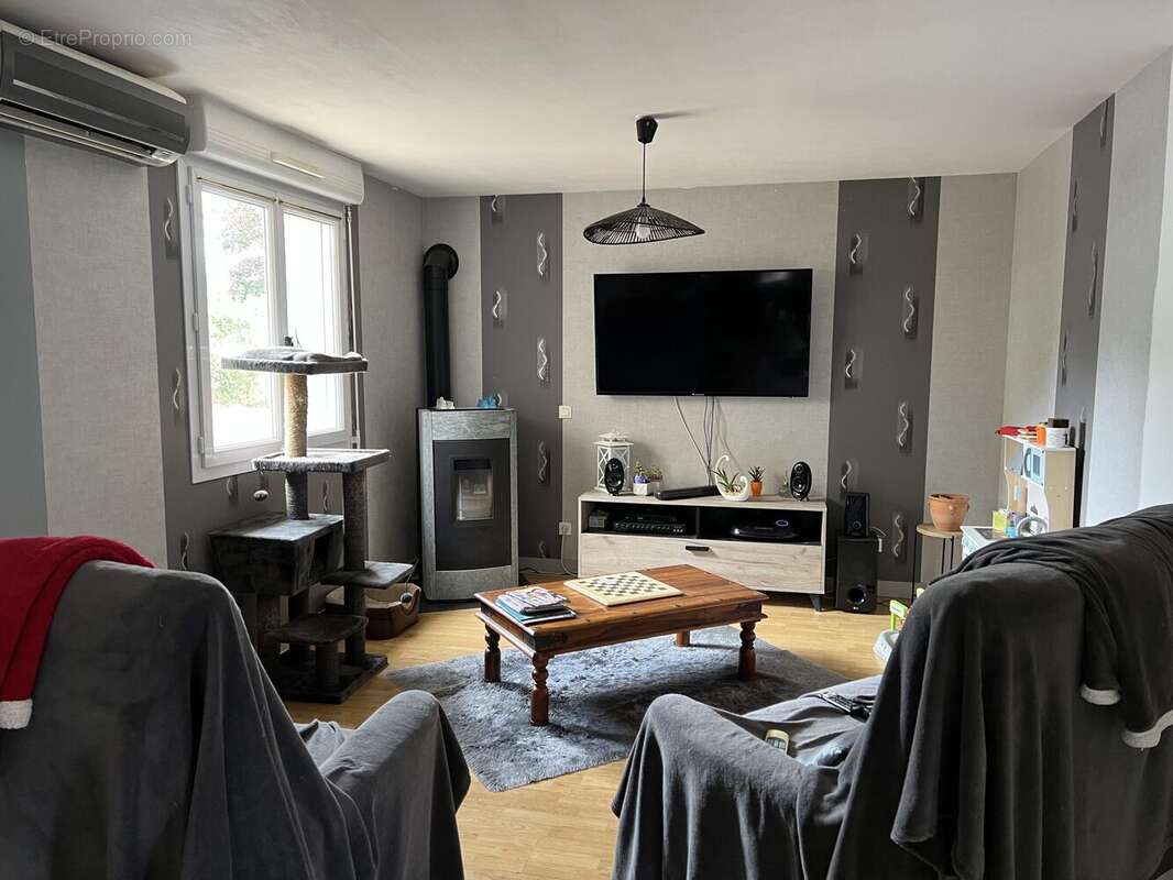 pièce de vie - Maison à RANES