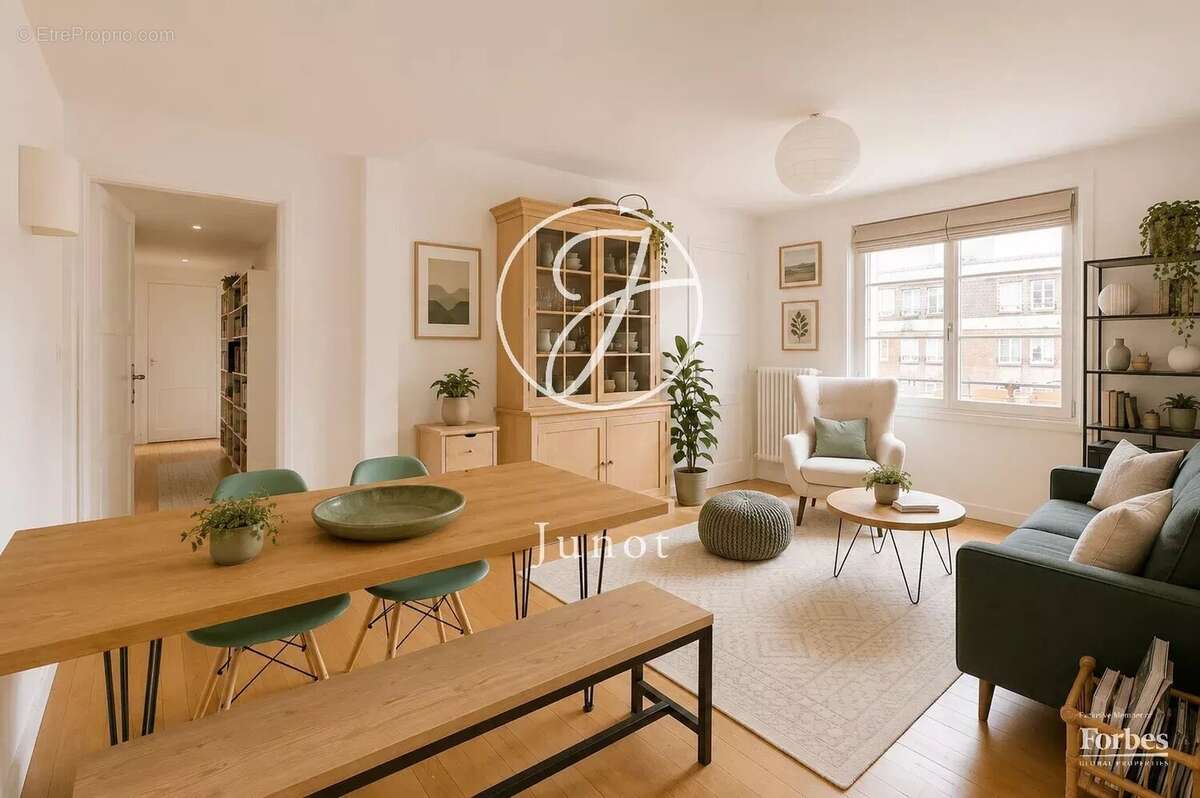 Viroflay - "VILLAGE" - Appartement en bon état - 105 m² - charme Art Déco - 3 chambres - DPE D - photo 10