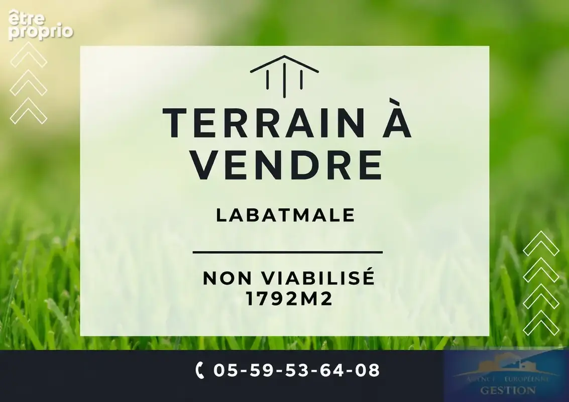 Photo Terrain à Pontacq au prix de 72 000€