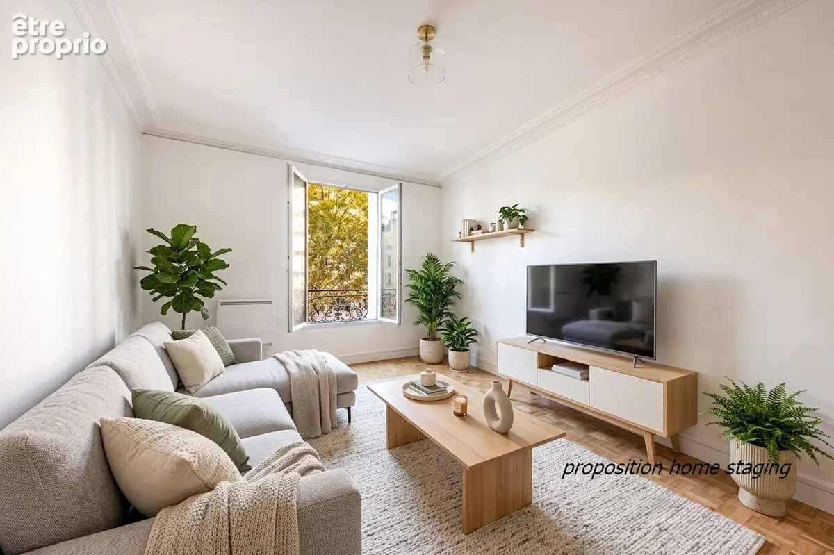 Asnieres-sur-seine - mairie - 2 pieces 43m² - 305.000  fai - photo 1