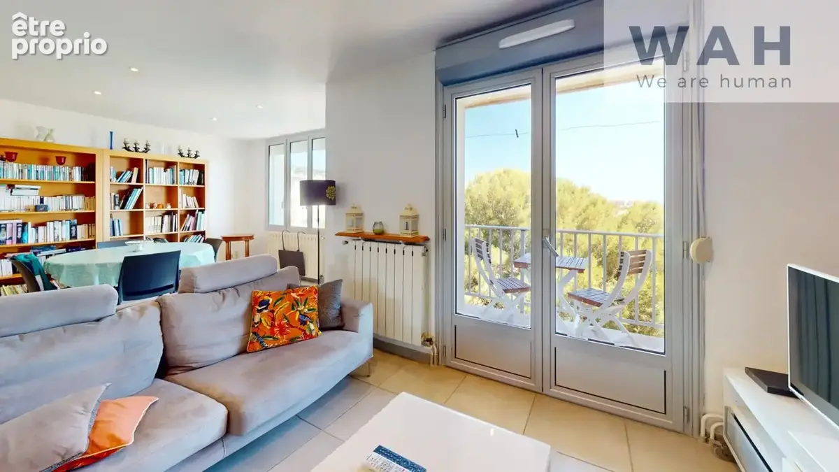 Appartement T3 vue mer et étang de Thau - photo 3