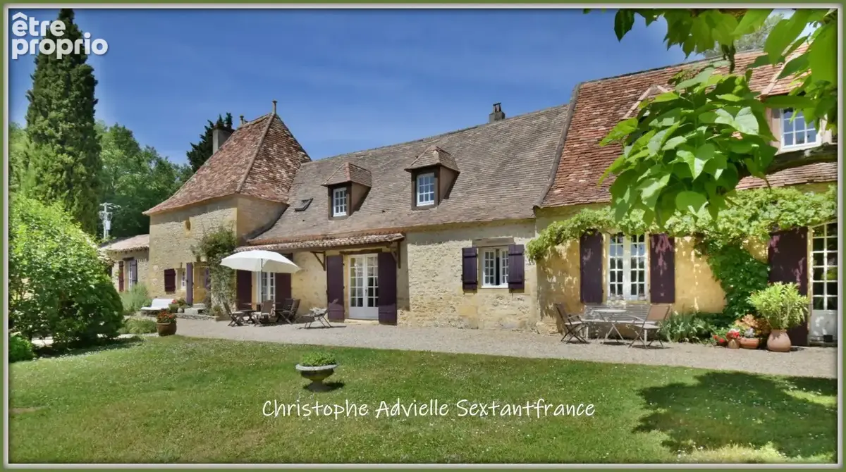 Domaine périgourdin de 400 M2 habitables sur 12 ha de parc avec pisicne - photo 2