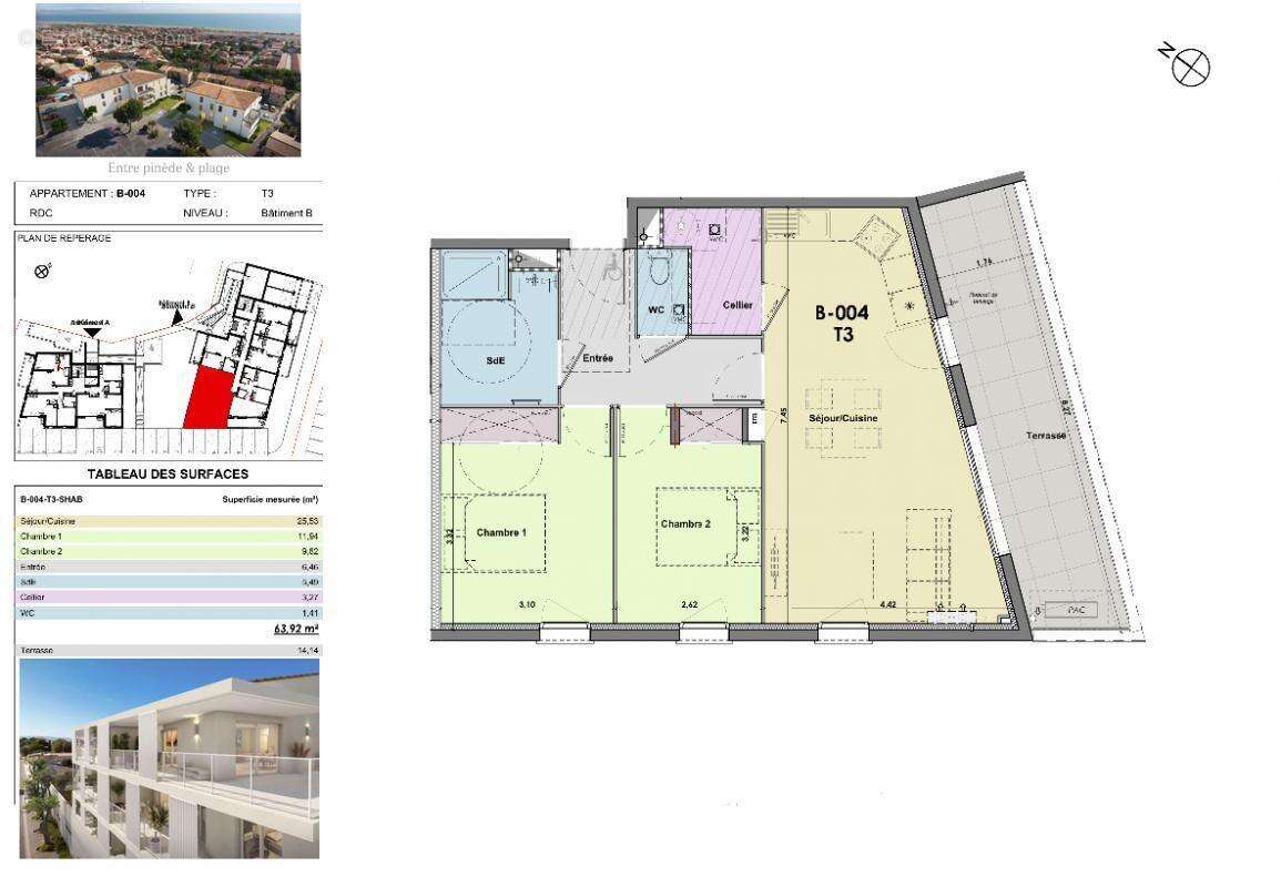 Appartement à FLEURY