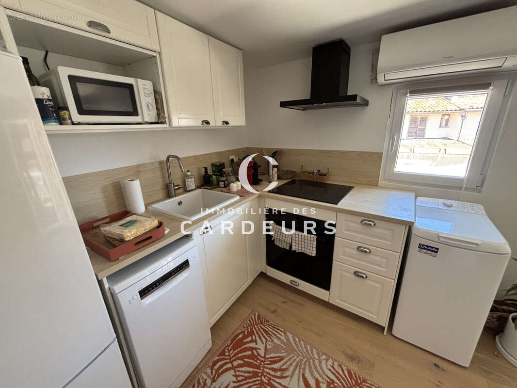Vente appartement de type 2 avec terrasse, Aix en Provence, centre ville. - photo 4