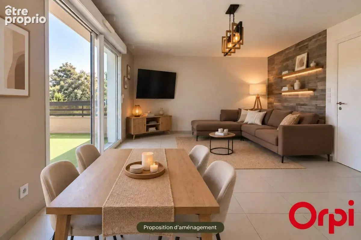 Appartement de type 3 - Terrasse- Box - Secteur Camoins- 13011 Marseille - photo 3