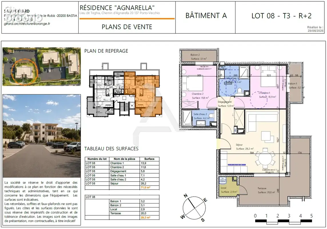 Agréable t3 de 70 m2  avec terrasses proche du centre-ville - photo 7