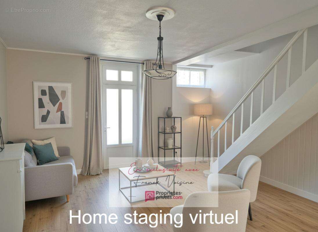 A VENDRE en Exclusivité aux Herbiers, Maison de ville de 65 m2 avec 2 chambres et cour fermée - photo 2