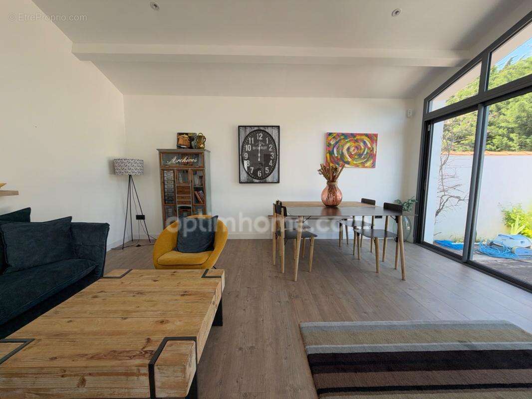 Villa d’architecte de plain-pied – la couarde-sur-mer (plage à pied) - photo 32