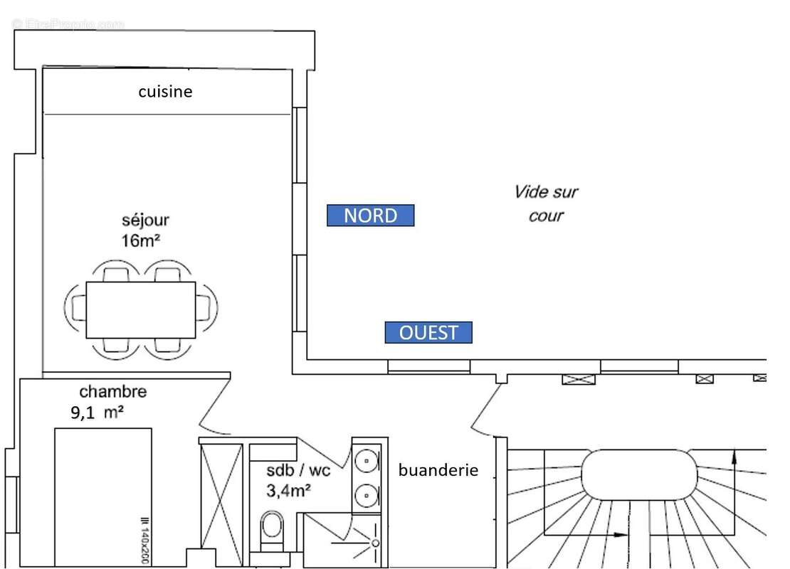 Appartement à PARIS-7E