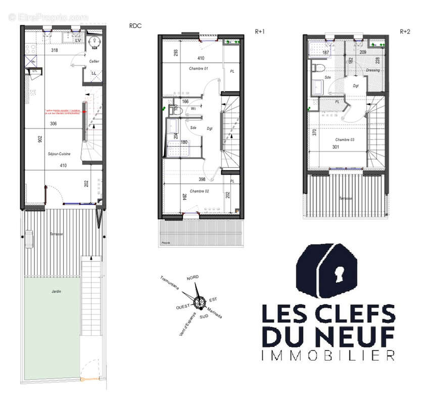 Maison de ville 4 pièces 90 m² avec jardin / terrasse / garage double ! COLLIOURE - photo 14