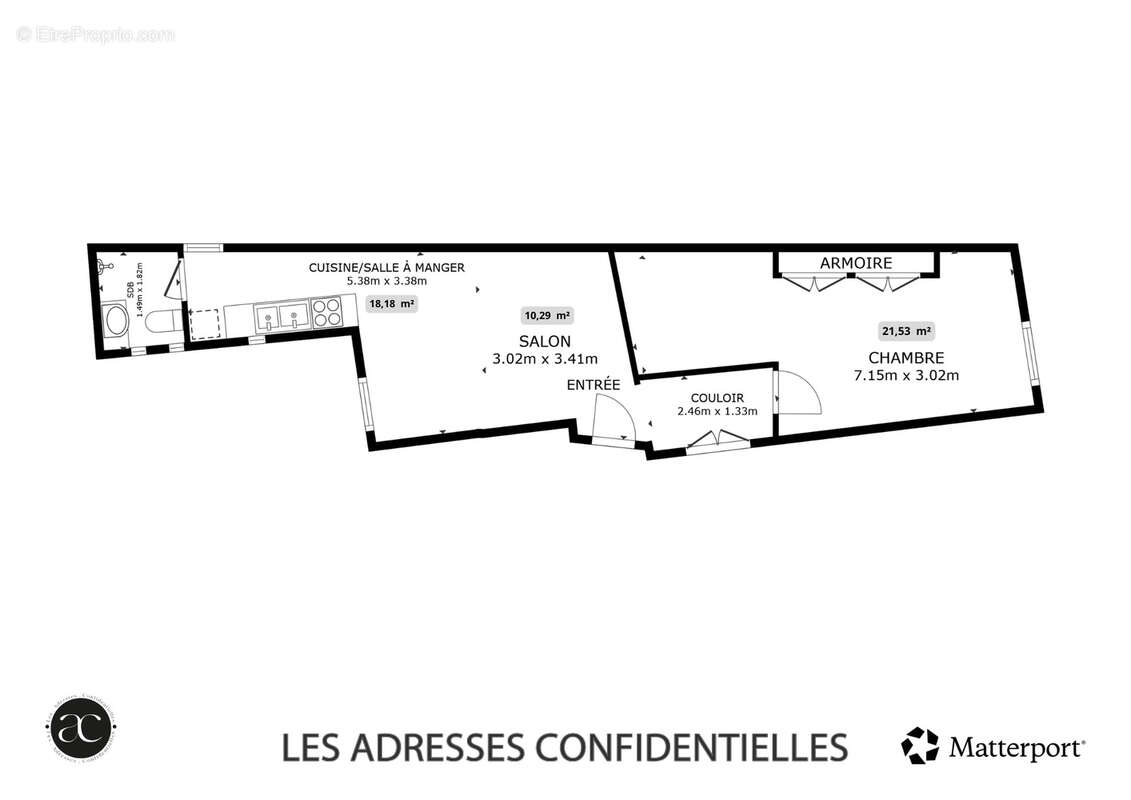 Appartement à LYON-1E