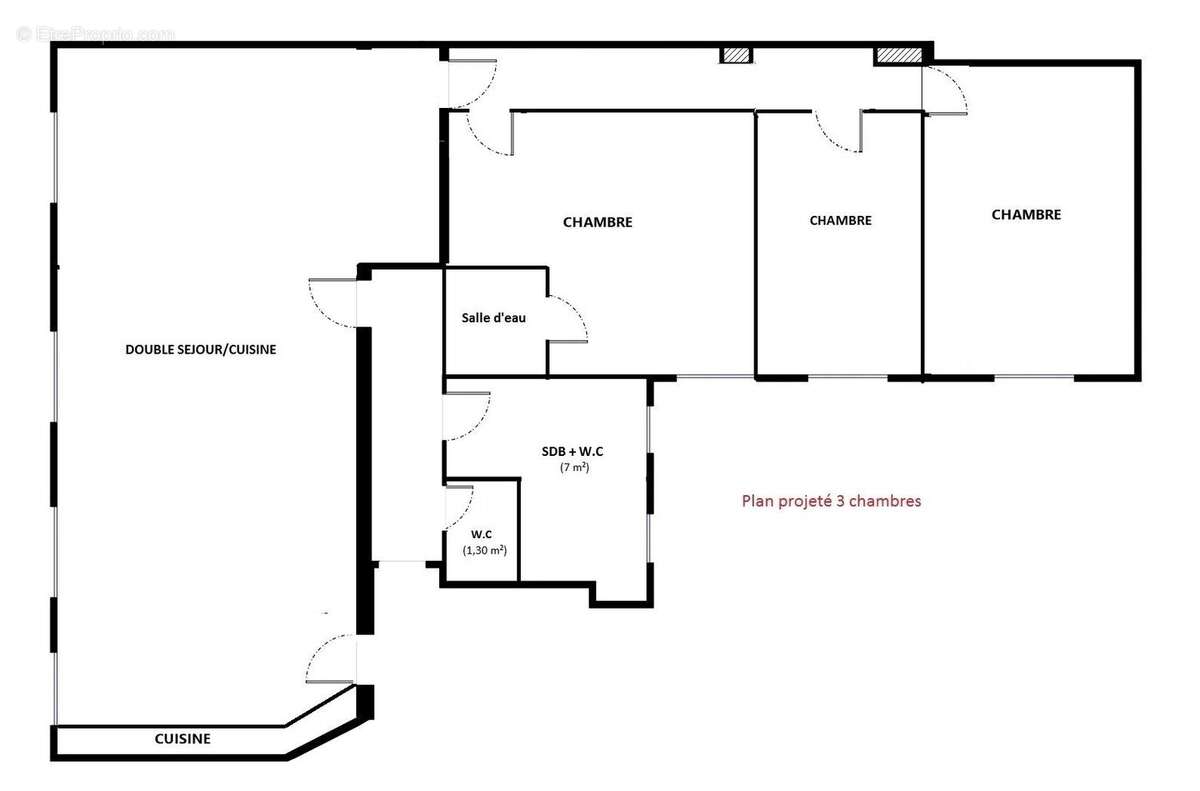 Appartement à PARIS-17E