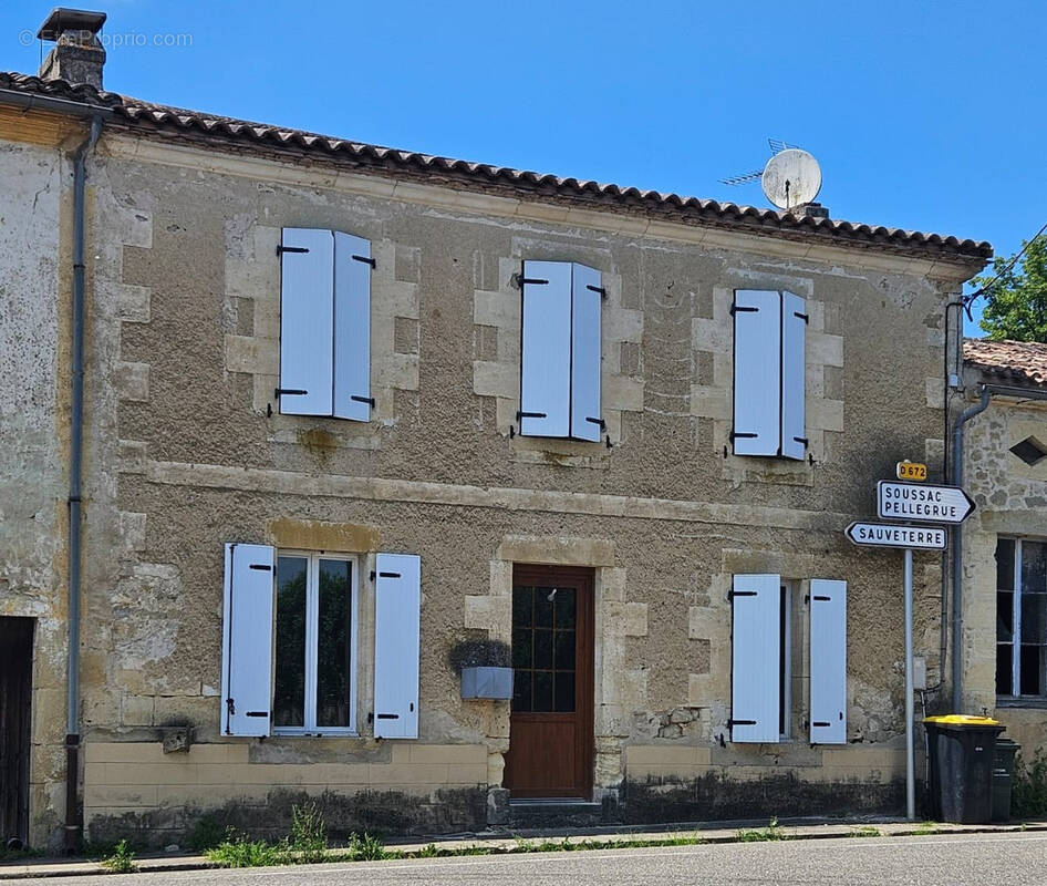 Maison à SAUVETERRE-DE-GUYENNE