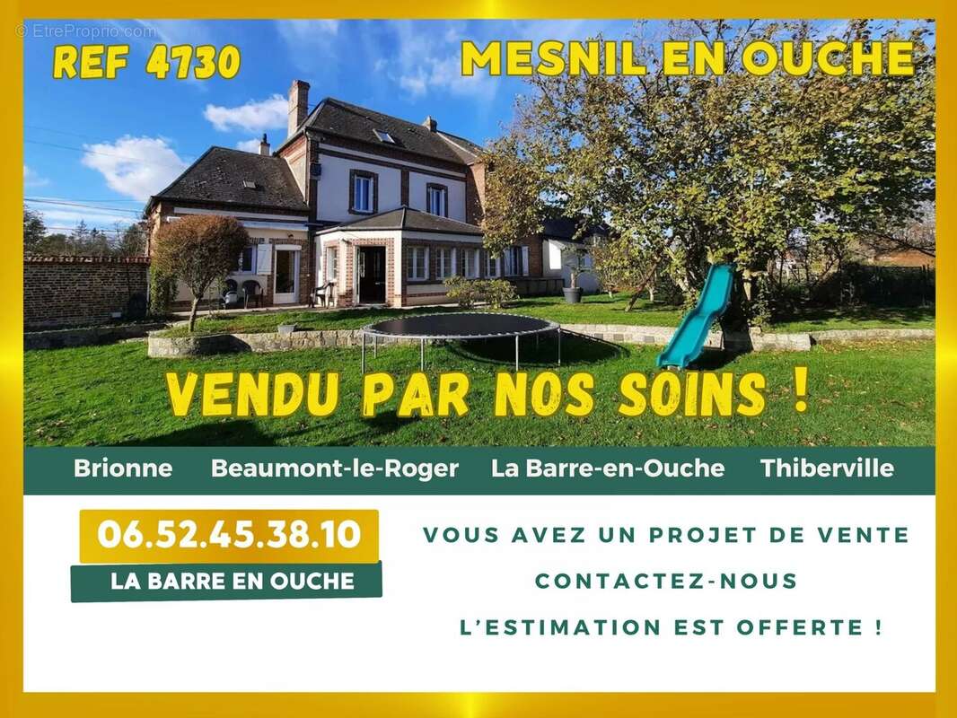 Maison à LE NOYER-EN-OUCHE