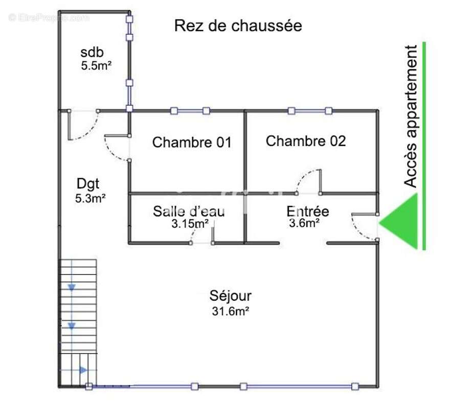 Appartement à PARIS-12E