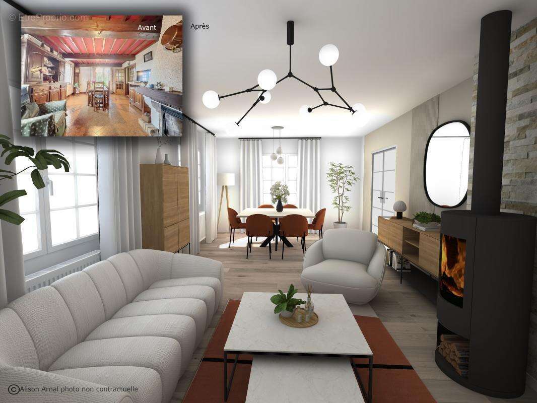 Maison à BRETENIERE de 155,45m² sur sous sol complet, 5 chambres, terrain 719 m² - photo 4
