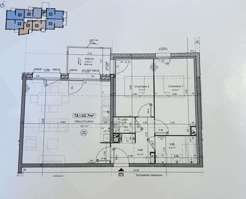 Appartement à PHALEMPIN