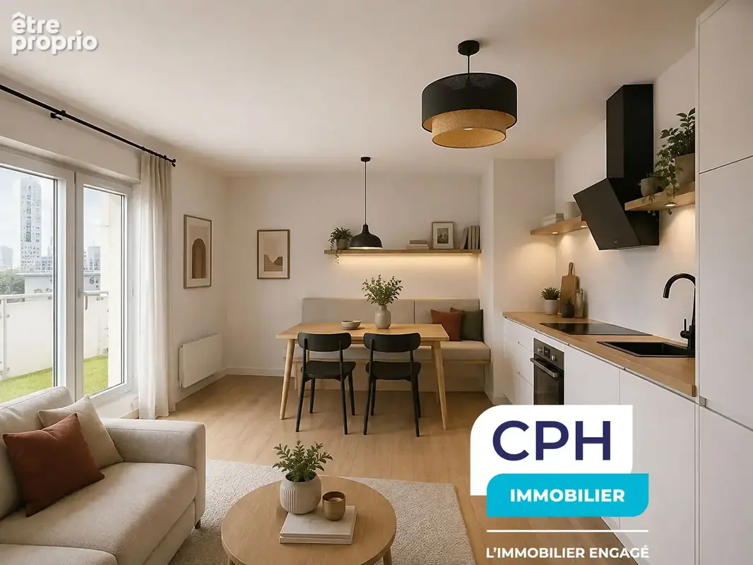 Studio + balcon + parking  de 33.36 m2/ paris 18e avenue de la porte des poissonniers - photo 2