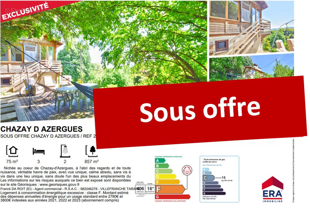 Maison à CHAZAY-D'AZERGUES