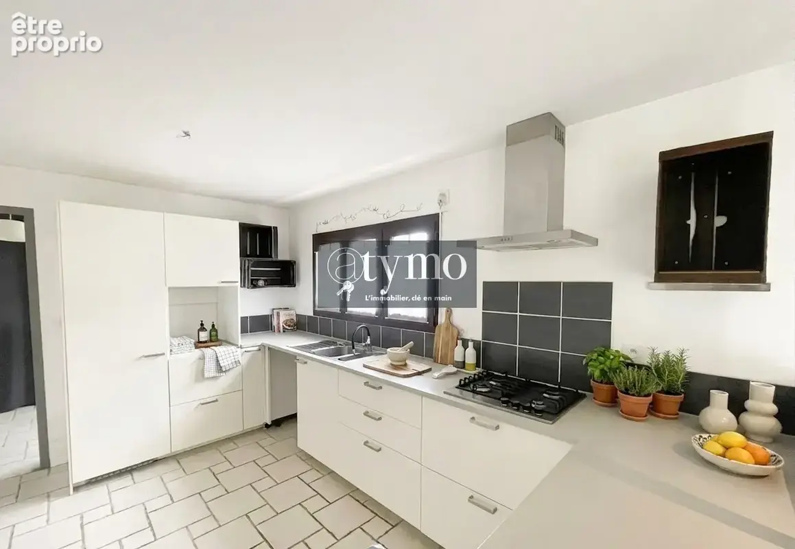 Maison 134 m2 - 4 chambres - piece de vie 61 m2 - exposition sud ouest - - photo 2