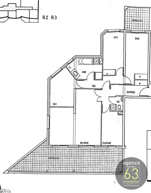 Appartement à CLERMONT-FERRAND