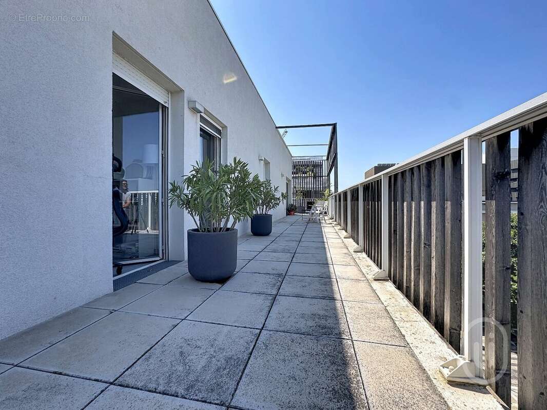 Montpellier - port marianne t4 dernier etage - terrasse 72 m² - garage - photo 13